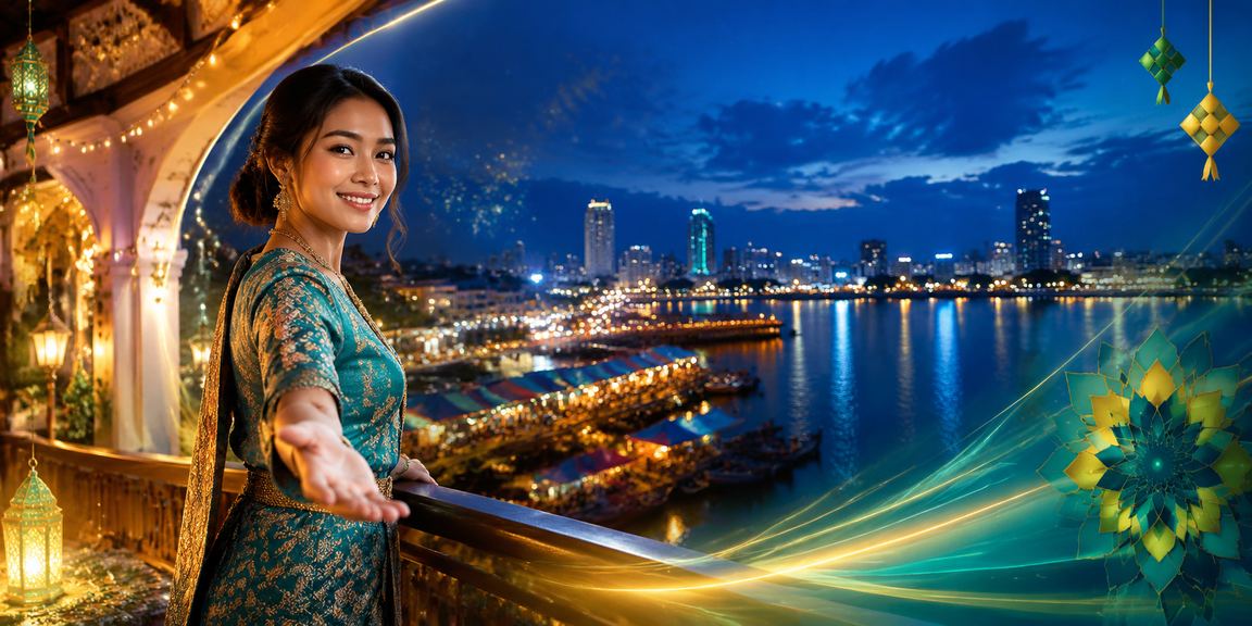 Suasana pertaruhan semasa perayaan Hari Raya di Malaysia
