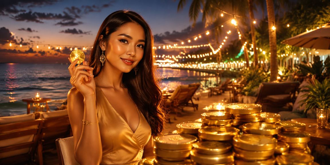 Suasana kasino hiburan Malaysia dengan meja permainan baccarat